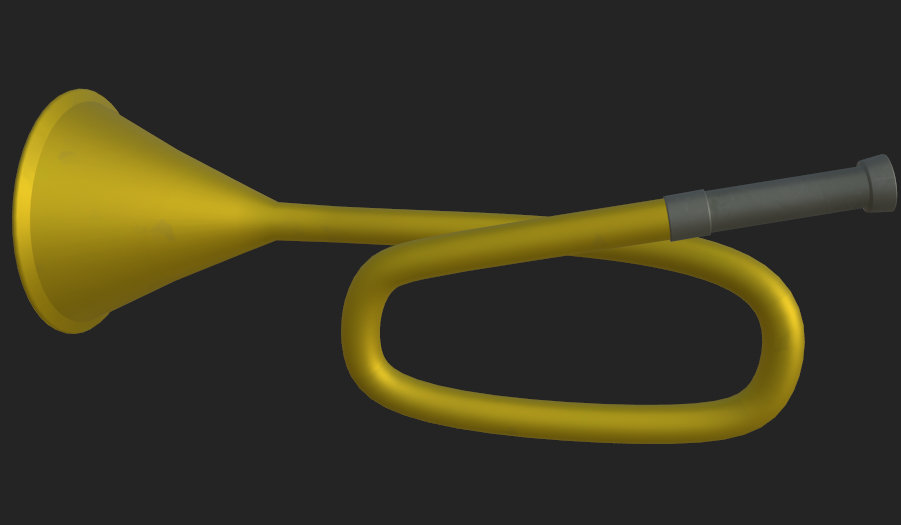 Toontown Inspired Trumpet